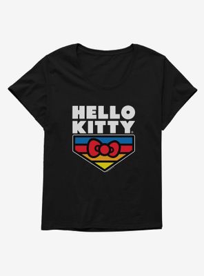 Hello Kitty Sports Logo Womens T-Shirt Plus