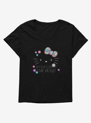 Hello Kitty Star Light Bright Womens T-Shirt Plus