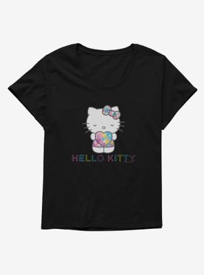 Hello Kitty Starshine Logo Womens T-Shirt Plus