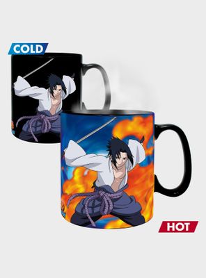 Naruto Sasuke Heat Reveal Mug & Coaster Set
