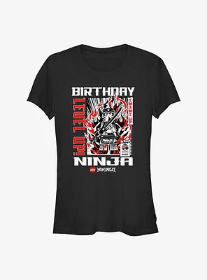 Lego Ninjago Birthday Ninja Girls T-Shirt