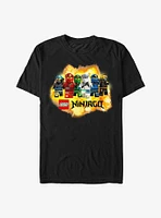Lego Ninjago Ninja Explosion T-Shirt