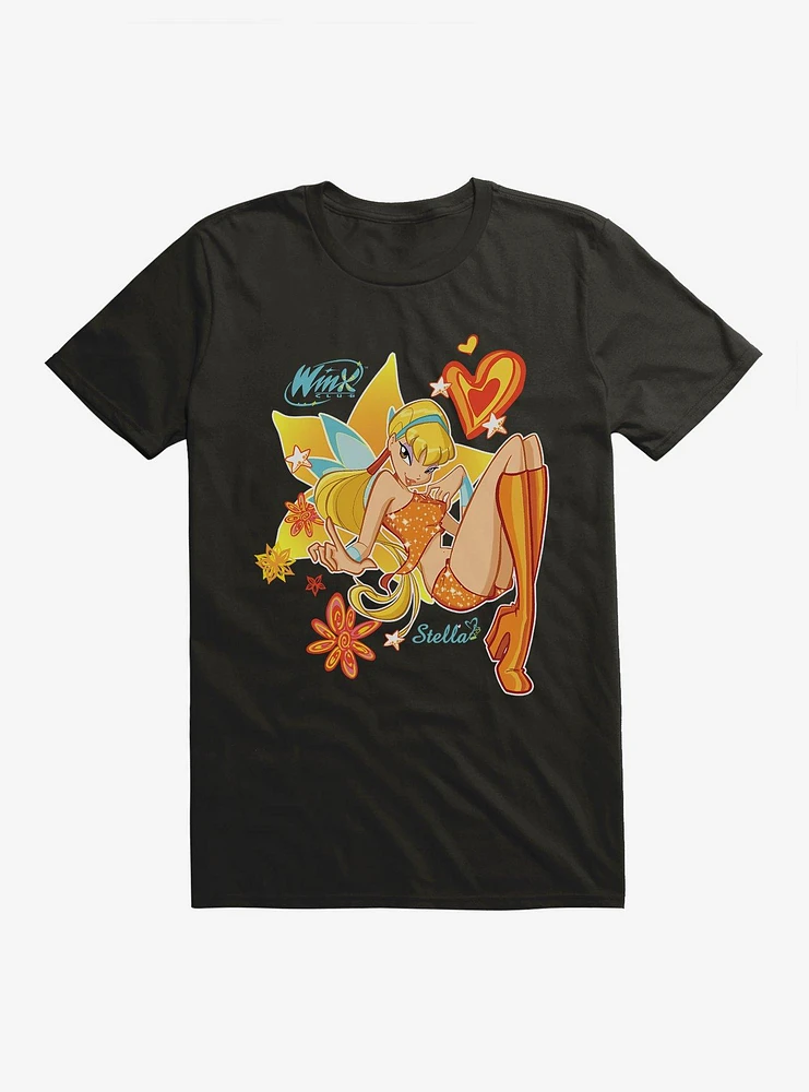 Winx Club Stella Flowers T-Shirt