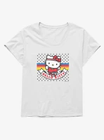 Hello Kitty Sports & Dots Girls T-Shirt Plus