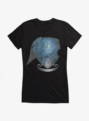 Harry Potter Ravenclaw Crest Illustrated Girls T-Shirt