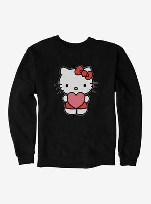 Hello Kitty Holding Heart Sweatshirt