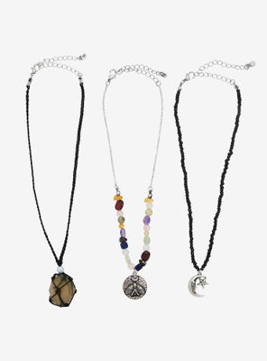 Celestial Crystal Necklace Set