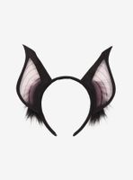 Black Bat Ears Headband