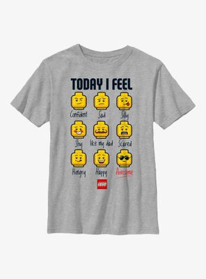 Lego Iconic Expressions Of Guy Youth T-Shirt