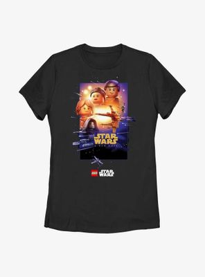 Lego Star Wars New Hope Poster Womens T-Shirt