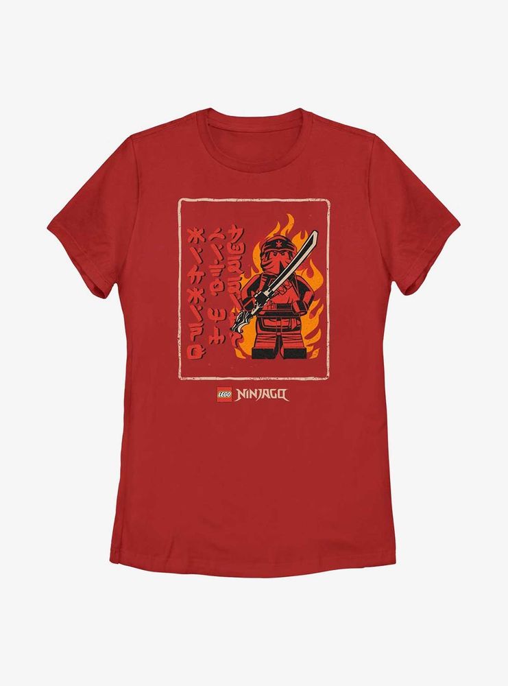 LEGO Ninjago Fire Ninja Womens T-Shirt