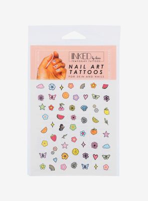 Inked By Dani Floral Fruit Nail Art Tattoos