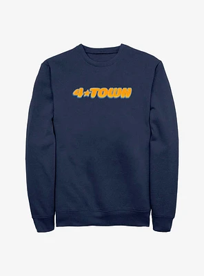Disney Pixar Turning Red 4*Town Logo Sweatshirt