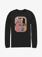 Disney Pixar Turning Red Friend Group Long-Sleeve T-Shirt