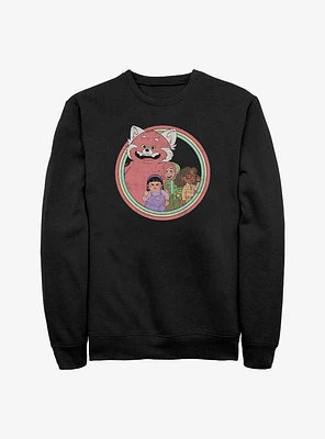 Disney Pixar Turning Red Circle Friend Group Sweatshirt