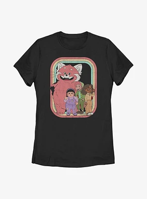 Disney Pixar Turning Red Friend Group Womens T-Shirt