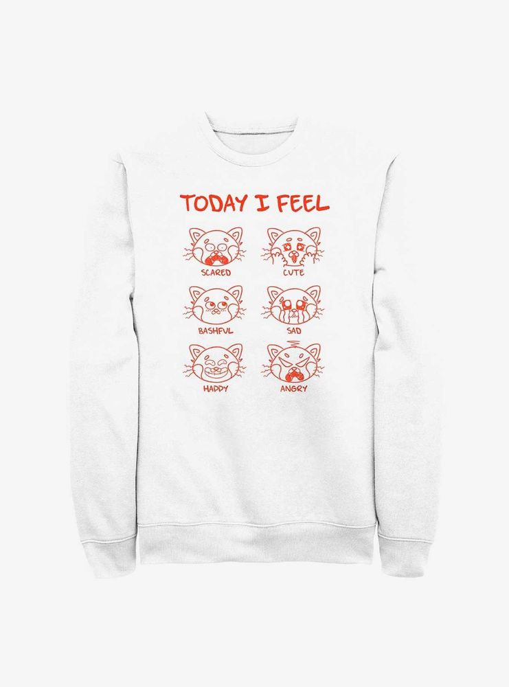 Disney Pixar Turning Red I Feel Sweatshirt