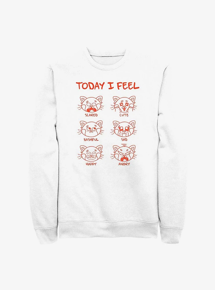 Disney Pixar Turning Red I Feel Sweatshirt