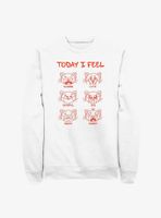 Disney Pixar Turning Red I Feel Sweatshirt