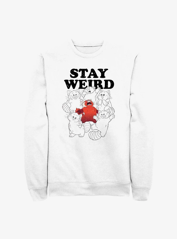 Disney Pixar Turning Red Stay Weird Sweatshirt