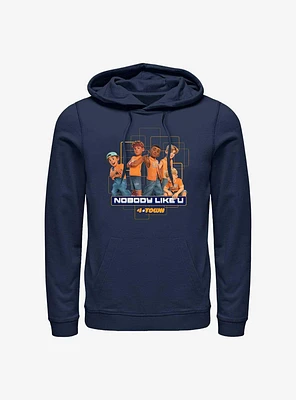 Disney Pixar Turning Red Boy Blocks Hoodie
