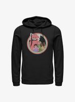 Disney Pixar Turning Red Circle Friend Group Hoodie