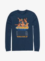 Disney Pixar Turning Red Concert Listing Long-Sleeve T-Shirt