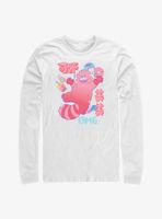 Disney Pixar Turning Red Panda Schematics Long-Sleeve T-Shirt