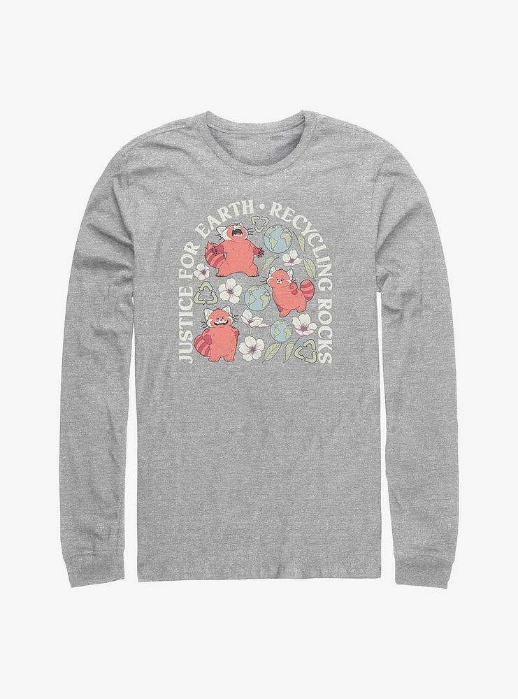 Disney Pixar Turning Red Recycling Rocks Long-Sleeve T-Shirt