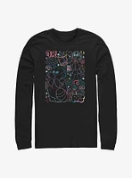 Disney Pixar Turning Red Super Doodle Long-Sleeve T-Shirt