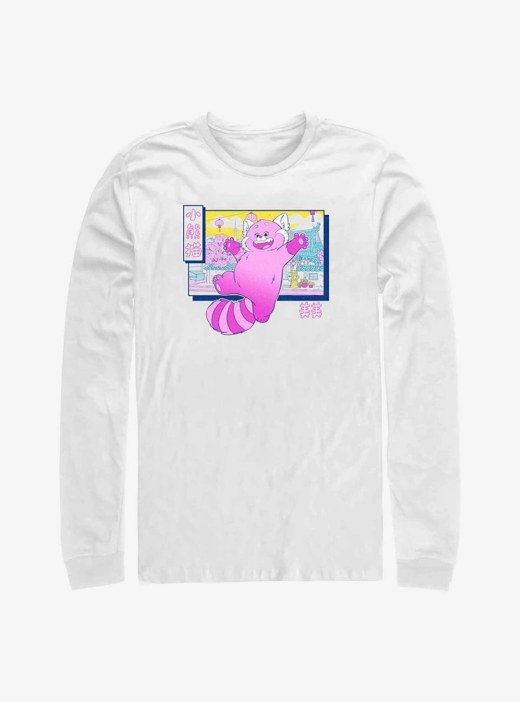 Disney Pixar Turning Red Vaporwave Long-Sleeve T-Shirt