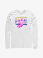 Disney Pixar Turning Red Vaporwave Long-Sleeve T-Shirt