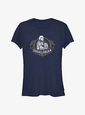 Star Wars The Mandalorian Dadalorian Girls T-Shirt