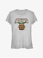 Star Wars The Mandalorian Bring Home Bounty Girls T-Shirt