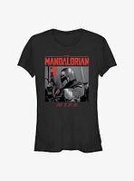 Star Wars The Mandalorian Code Red Girls T-Shirt