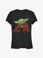 Star Wars The Mandalorian Grogu Lights Girls T-Shirt