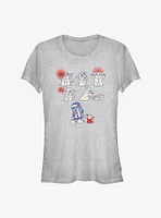 Star Wars The Mandalorian Grogu Story Girls T-Shirt