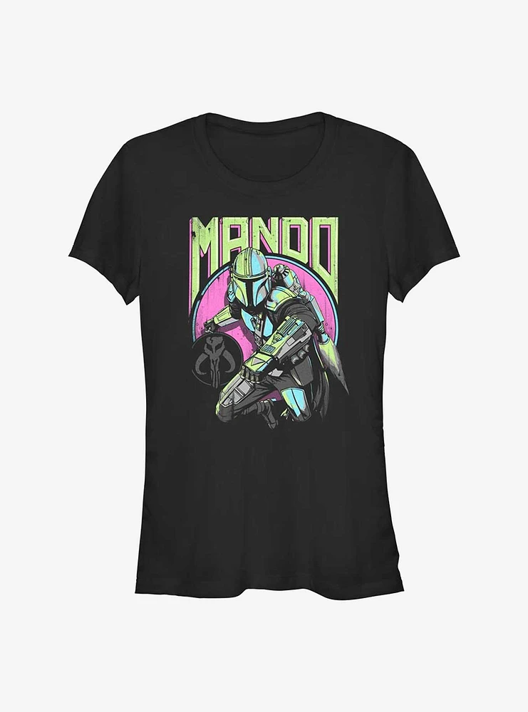 Star Wars The Mandalorian New Wave Girls T-Shirt
