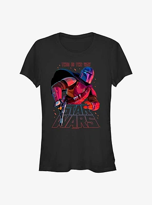 Star Wars The Mandalorian Night Ranger Girls T-Shirt