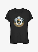 Star Wars The Mandalorian Number One Dadalorian Girls T-Shirt