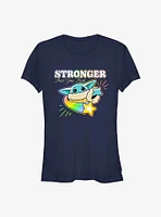 Star Wars The Mandalorian Stronger Than You Think Girls T-Shirt