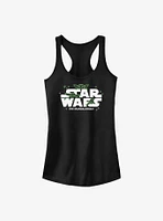 Star Wars The Mandalorian Child Space Logo Girls Tank