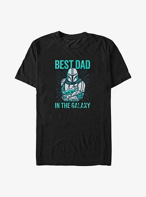 Star Wars The Mandalorian Father's Day Mando Best Dad T-Shirt