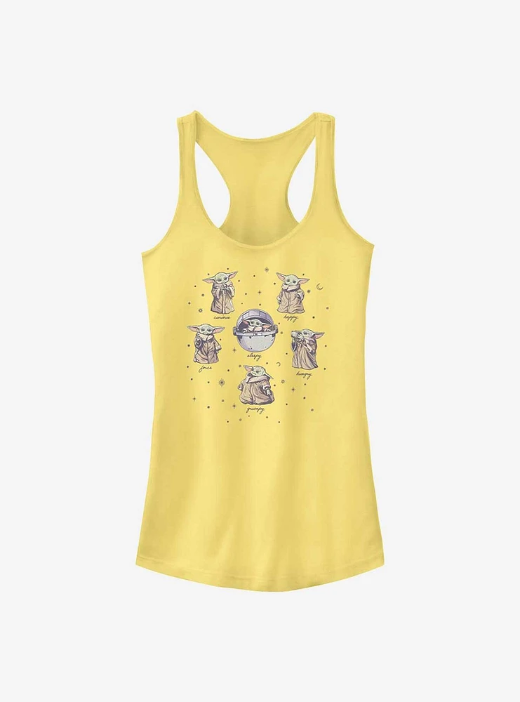 Star Wars The Mandalorian Grogu Child Girls Tank