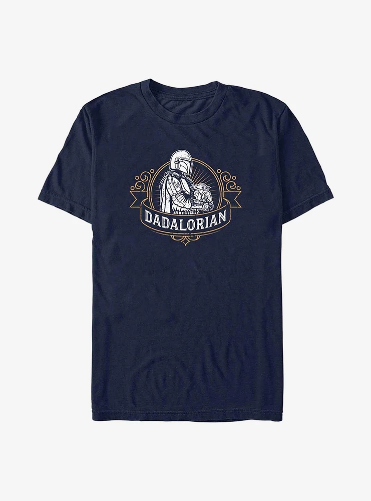 Star Wars The Mandalorian Father's Day Dadalorian T-Shirt