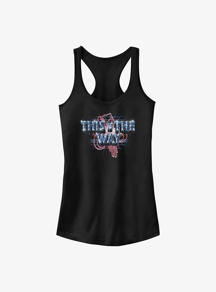 Star Wars The Mandalorian Space Chrome Girls Tank