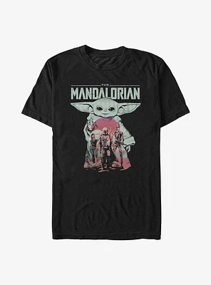 Star Wars The Mandalorian Grogu's Squad T-Shirt