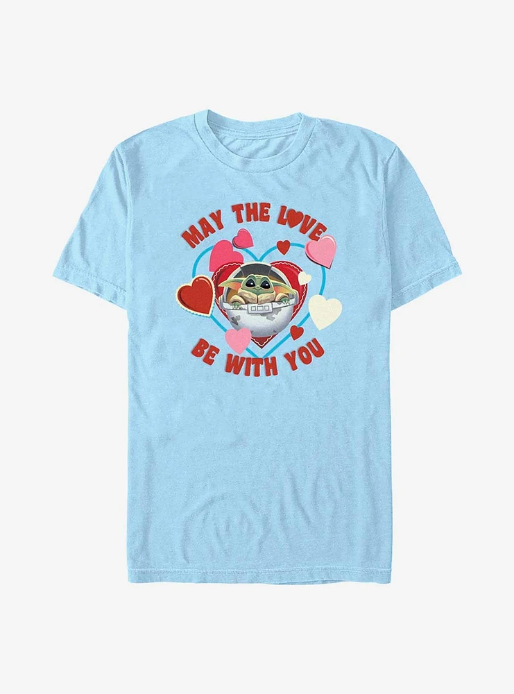 Star Wars The Mandalorian Valentine's Day Little Lover T-Shirt