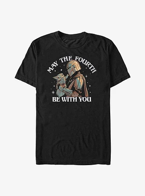 Star Wars The Mandalorian Fourth Be With You T-Shirt