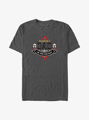 Star Wars The Mandalorian Father's Day Number One Dad T-Shirt